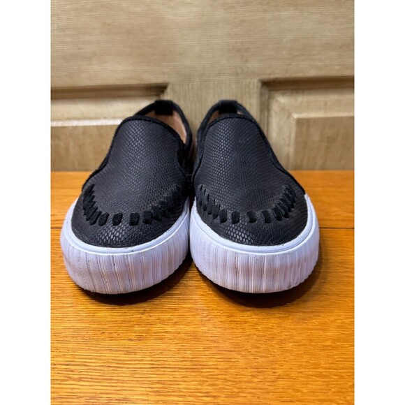 Reba by Justin RML080 Alice Black Suede Multi Color Stripe Western Sneaker 9 M - Picture 2 of 7